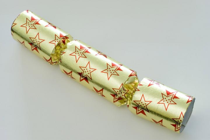 Gold Christmas Cracker